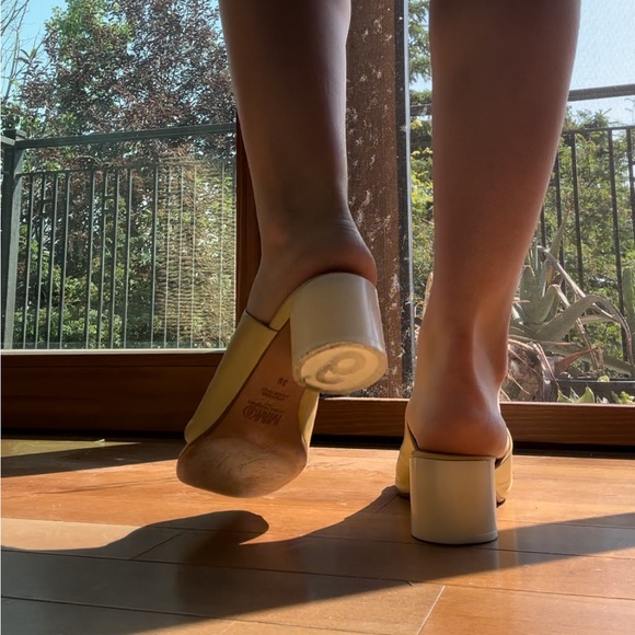 MM6 Maison Margiela Leather Mules - Picture 2 of 10